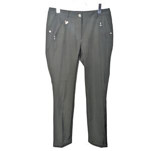 Daily Sports Irene Golf Thermo Pro Stretch Pants Army Green Size 10 32"
